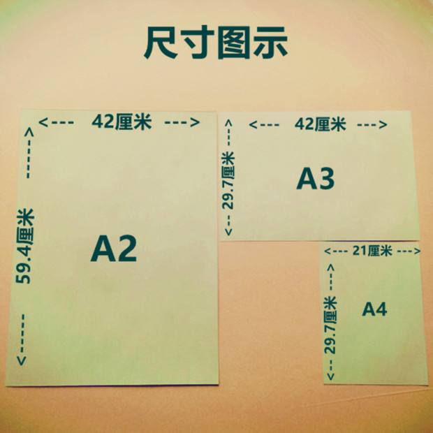 A3紙規格尺寸示意圖 A3紙規格尺寸示意圖